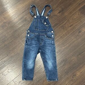 H&M size 2-3y Denim Overalls for Kids worn only once like new condition!